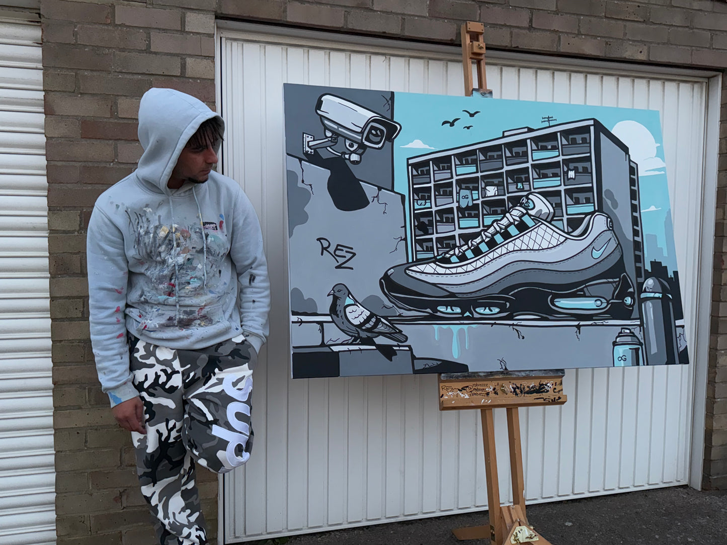 AirMax 95 OG Painting